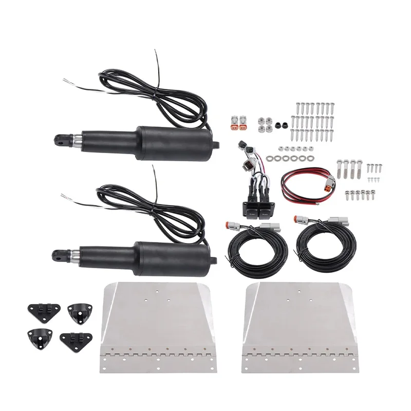 15101-104 For Boat 16-25ft Double Rocker Switch Standard Trim Tab Kit 9
