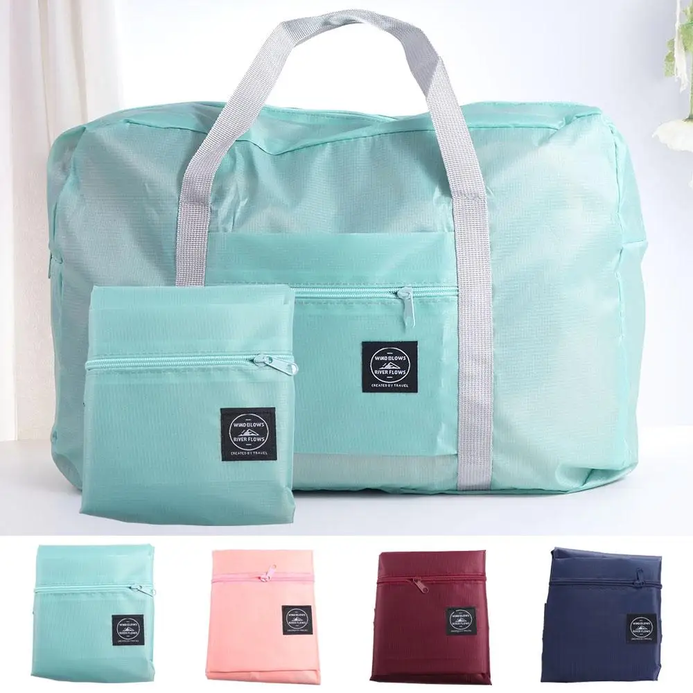 

Fashion Nylon Clothes Organizer Waterproof High Quality Travel Bags Handbags Luggage Bag Storage Bag