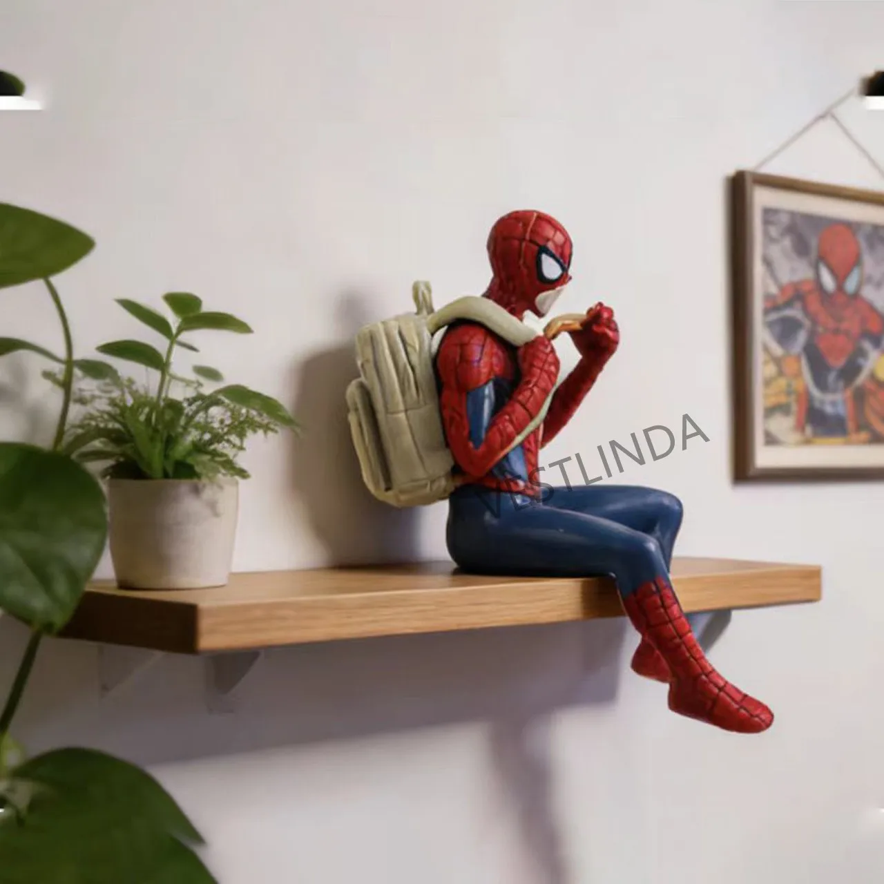 Heiß begehrte Superhelden-Spiderman-Figur 7-9 cm Mini-Statue Autodekoration Modell Schreibtisch-Sammlerstück Dekoration Marvel-Fan-Geschenk – Detail 7