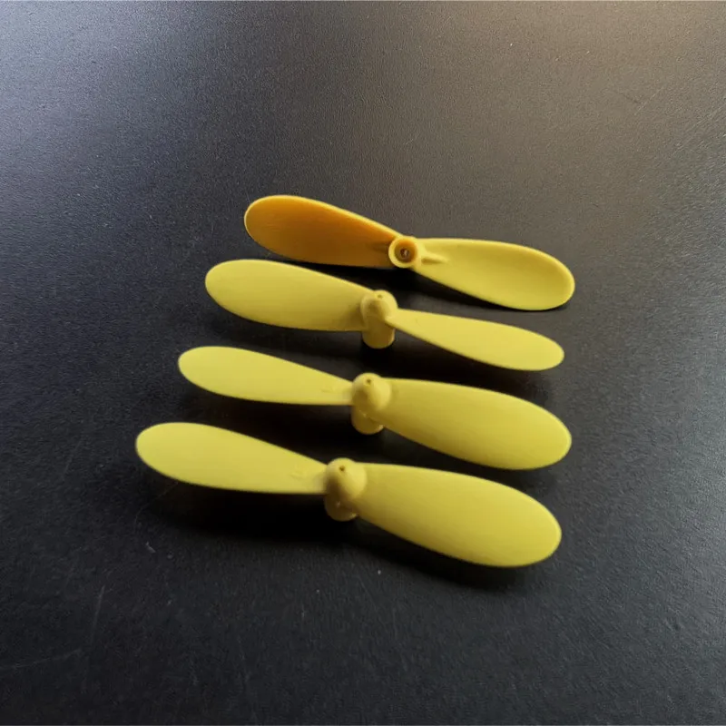 1set Main Blades 38mm 3.8cm 0.8mm Hole Props Propellers Fans For Mini R/C Drone Quadcopter Model Toys Spare Parts Accesories