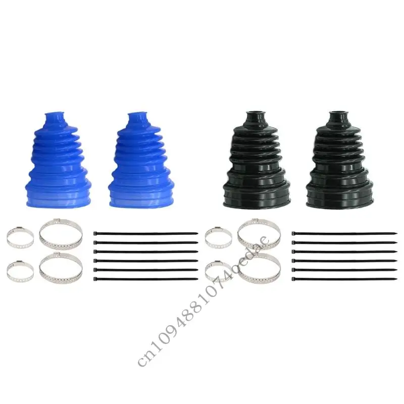 

0XXC Универсальный комплект пыльников ШРУСа, силиконовый пылезащитный чехол для ремонта передних мостов, износостойкий для