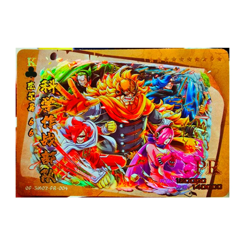 Anime ONE PIECE Rare PR Reflections Flash Cards Nami Robin Zoro Sanji Usopp Toys for boys Collectible Cards Birthday Gifts