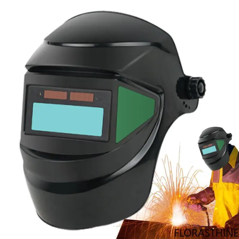 Welding Mask Automatic Dimming Large View True Color Temperature High Resistant Welder Auto Darkening Helmet