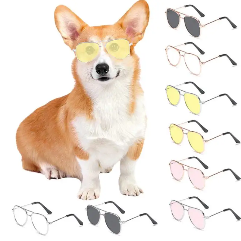 2/1PCS Hot Sale Dog Pet Glasses For Pet Products Eye-wear Dog Pet Sunglasses Photos Props Accessories Pet Supplies Cat Glasses