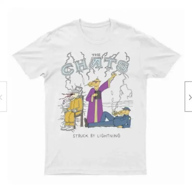 Struck By Lighting The Chats Band T Shirt