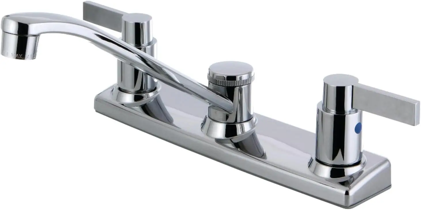 

FB2121NDL 7-11/16-Inch in Spout Reach NuvoFusion 8-Inch Centerset Kitchen Faucet, Polished Chrome