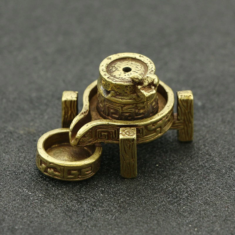 DIY Home Zen Waterfall Decoration Tea Ceremony Ornaments Antique Backflow Incense Burner Graphite Incense Stand