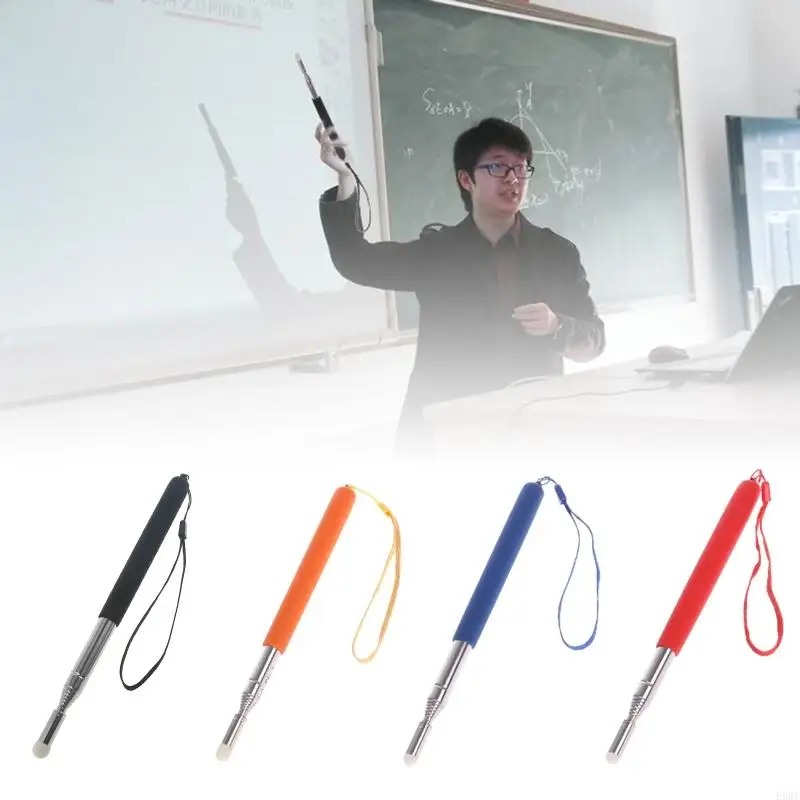 Mini Retractable Classroom for School, Telescopic Teachers Extendable Hand Pointers Finger