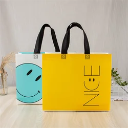 1PC New Shopping Bag Non Woven Eco Friendly Tote Bag Travel Grocery Folding Handbag Bag Clothing Packing Bag