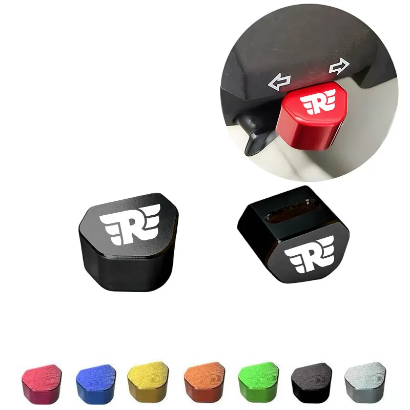 For Royal Enfield Bullet Meteor Classic 350 500 Interceptor 650 Continental GT 535 Himalayan 411 Turn Signal Switch Button Cover