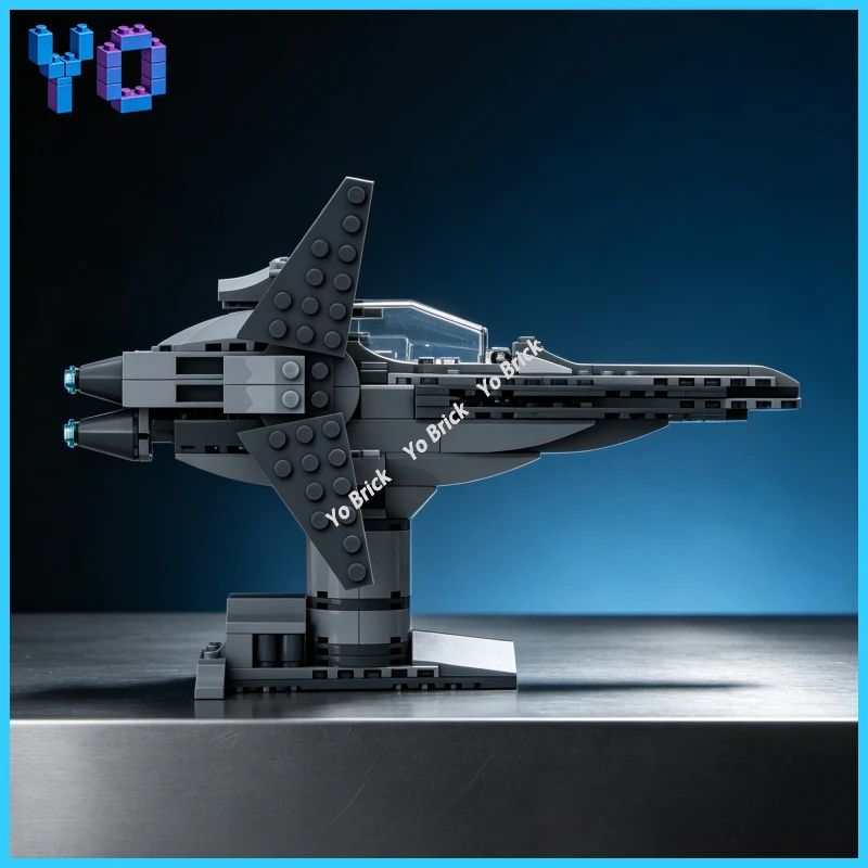 Space Cargo Brick Set Custom MOC Transport Vessel Perfect Present for Spaceship MOC Lovers