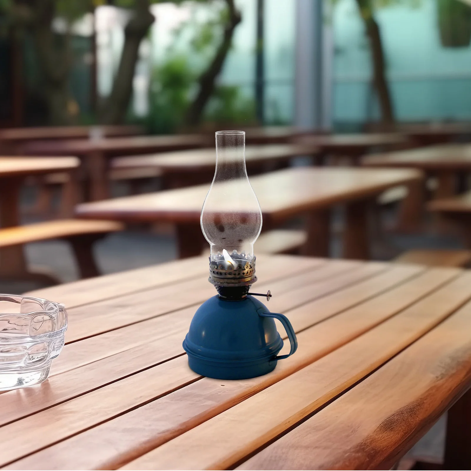 2-teilige Abdeckung für den Innenbereich, Kamin-Rauchlampenschirm, Glas-Ersatzlampenschirm