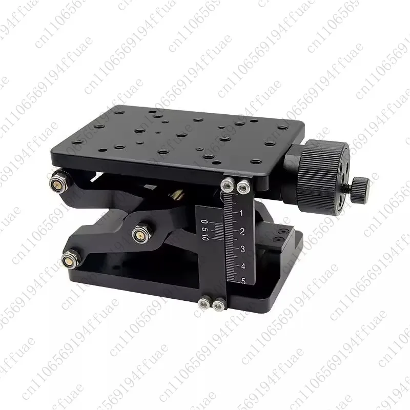Z-axis Scissor-type Manual Lifting Table Optical Experiment Lifting Platform Precision Fine-tuning Displacement Table ZLJG60