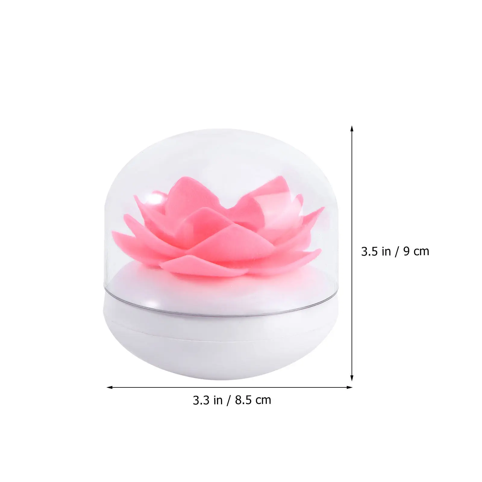Flower Swab Holder Cotton Ball Toothpick Organizer Elegant Bathroom Vanity Decor Home Storage Solution
