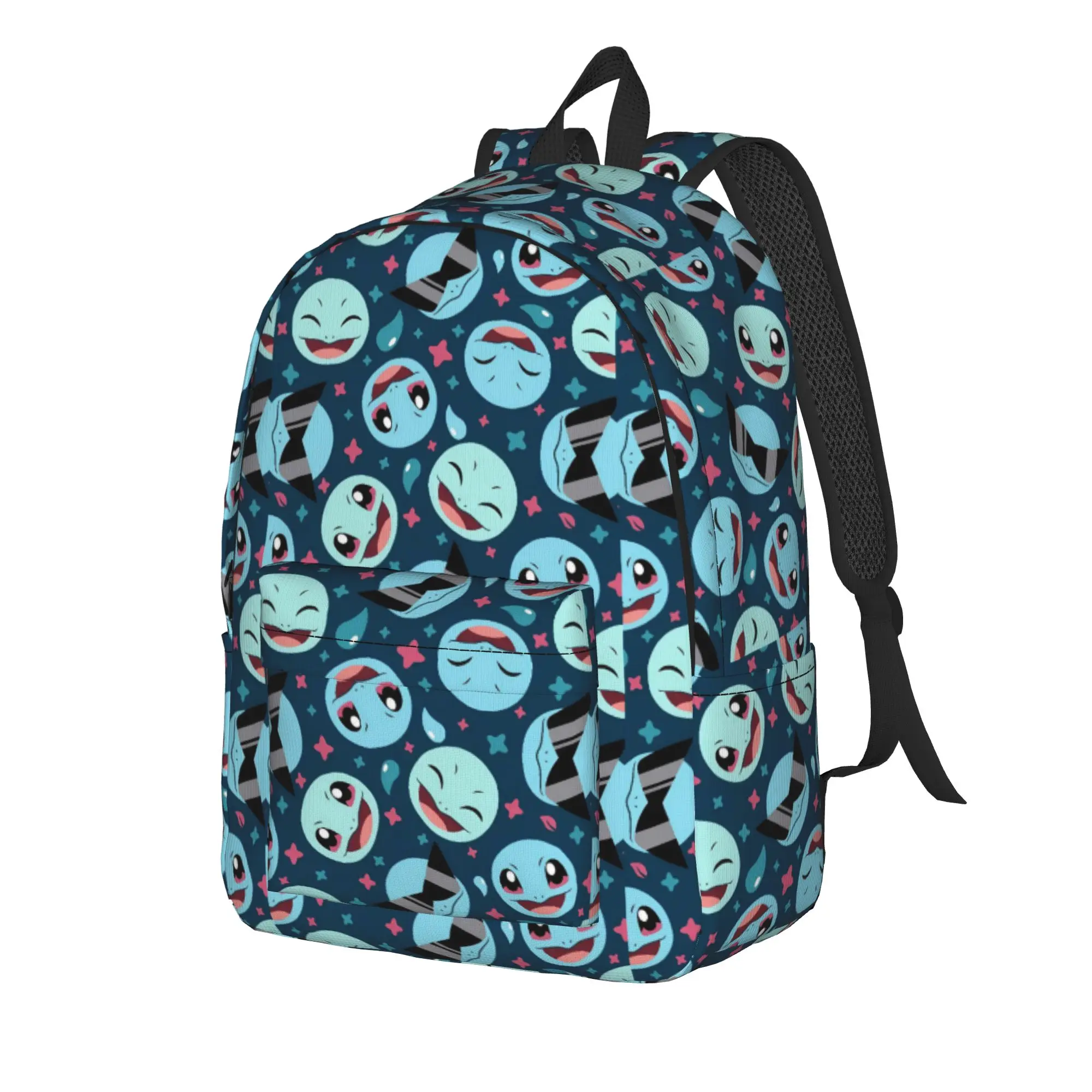 Squirtle Mini Anime Backpack  University Backpacks Unisex Design Pattern High School Bags Pretty Rucksack