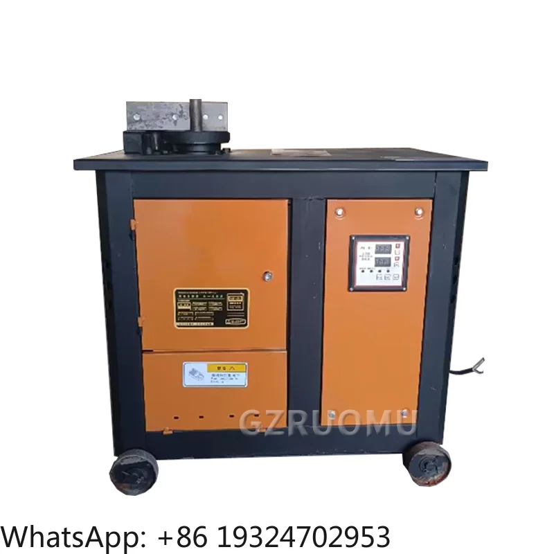 Máquina Dobladora de Barras de Acero Roscadas CNC Tipo GF20, Dobladora de Varillas Redondas Automática de Alta Precisión, Herramientas de Construcción Inteligentes