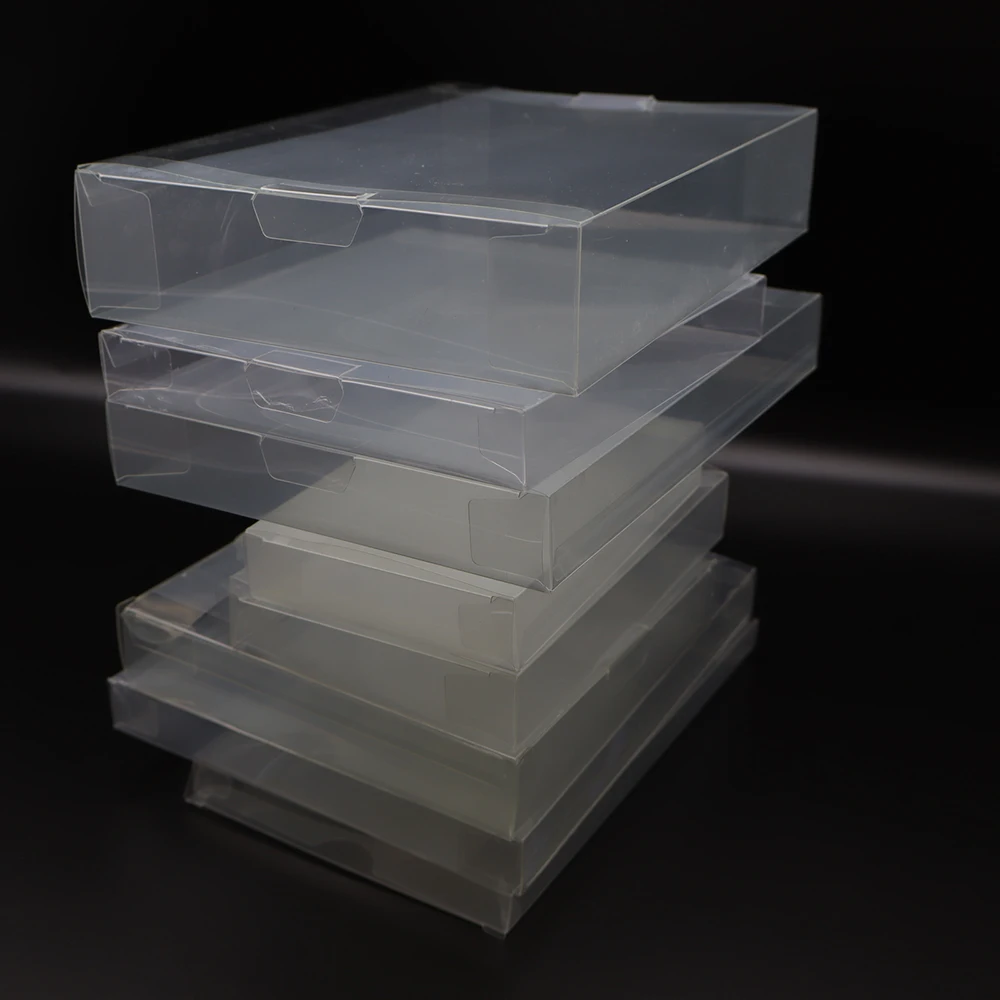 1 قطعة صندوق خرطوشة اللعبة الشفاف CIB ألعاب البلاستيك PET حامي ل N64 NES SNES ل GB GBA GBC NGPC التبديل PS3 PS4 PS5