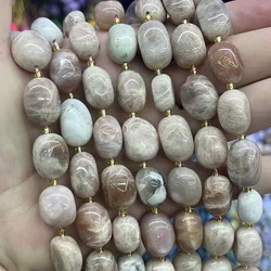 Natural Sunstone Conformal Irregular Irregular Faceted Loose For Jewelry Making DIY Necklace Bracelet 15''10x15mm