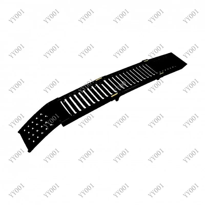 3‑Fold Steel Loading Ramp Portable Foldable Slope Plate For ATV Motorcycle Access