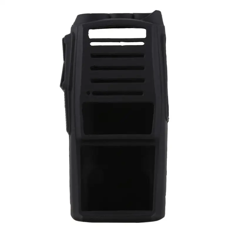 Baofeng two-way rádio silicone caso handheld macio capa protetora para uv82 rádio walkie talkie escola holsters bolsa acessório