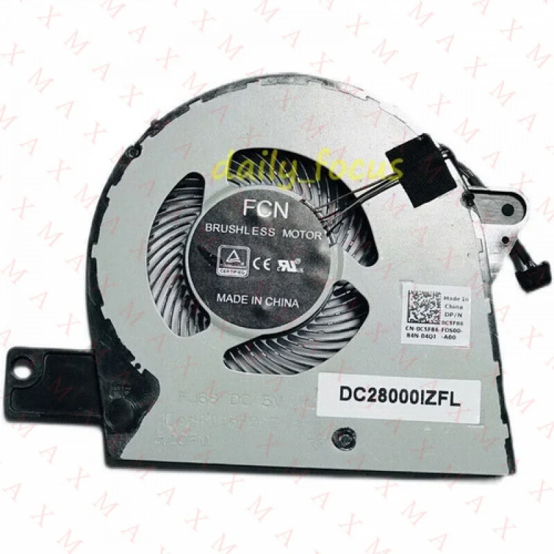 

LL FOR DELL Latitude 5580 E5580 C5F86 CPU Cooling Fan EG50060S1-C330-S9A