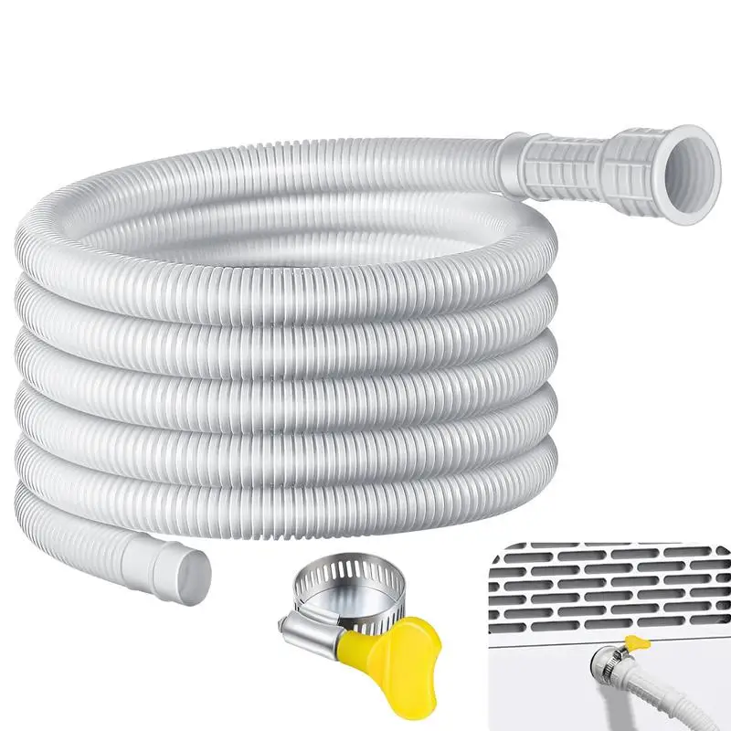 

Dehumidifier Hose Dehumidifier Discharge Hose For Drain AC Hose Air Conditioner Drainage Hose With Cuttable Rubber Adapter For