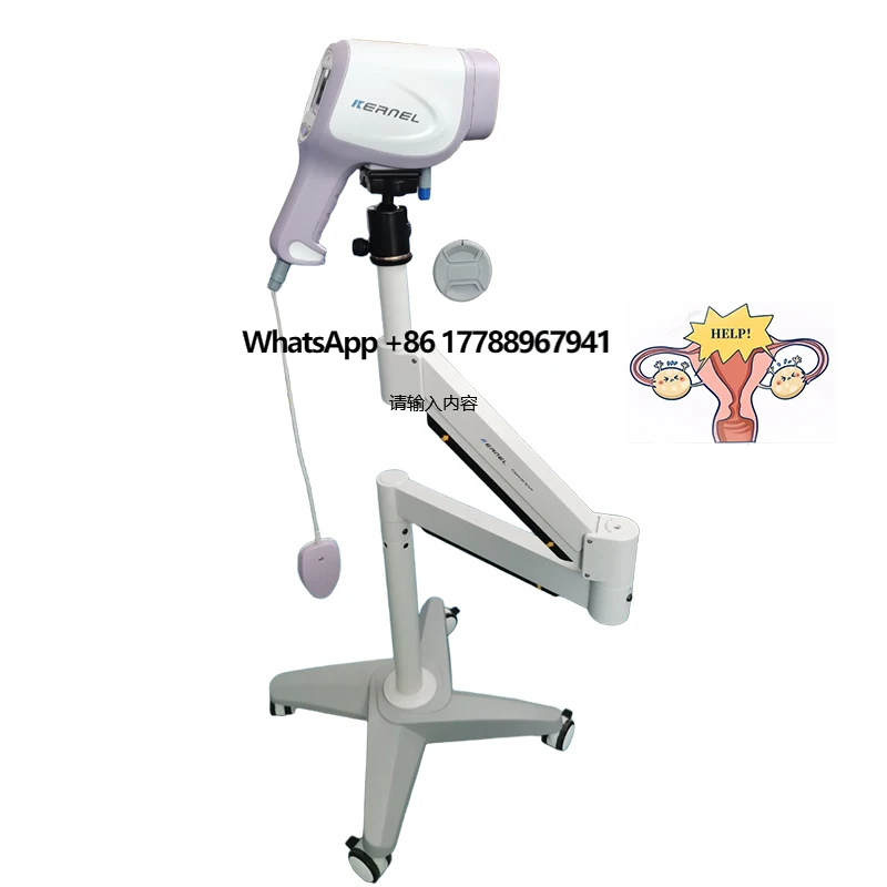 KN-2500A EU MDR CE Video Colposcopio Digitale Colposcoop High Definition Swing Arm Colposcopio Trolley Video Machine
