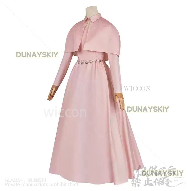 Anime Film Agathaa Cosplay Lilia Kostüm Frauen Mädchen Rosa Kleid Lolita Gürtel Schal Outfits Für Halloween Weihnachten Angepasst