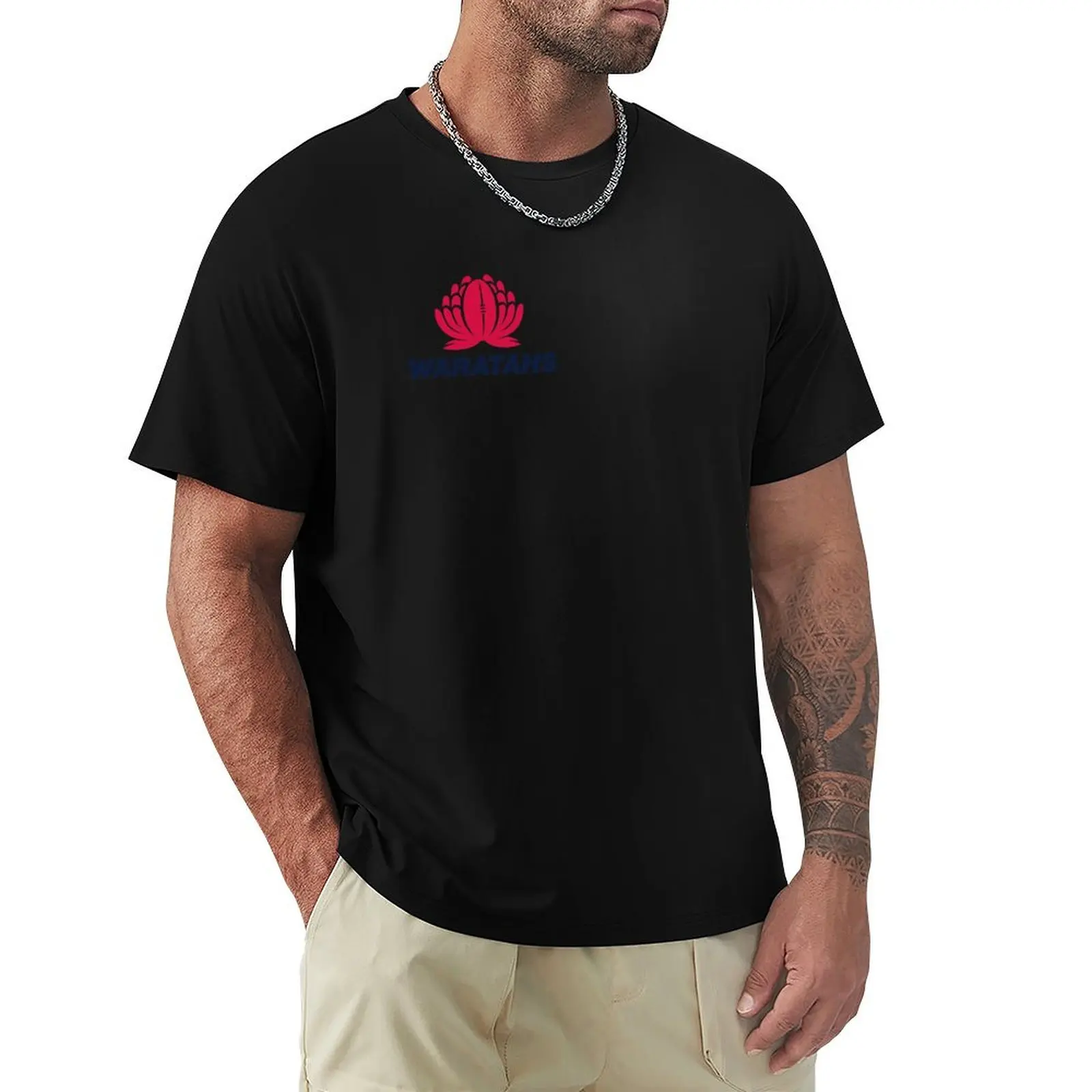 

New South Wales Waratah T-Shirt Big and Tall Crew Neck Tee