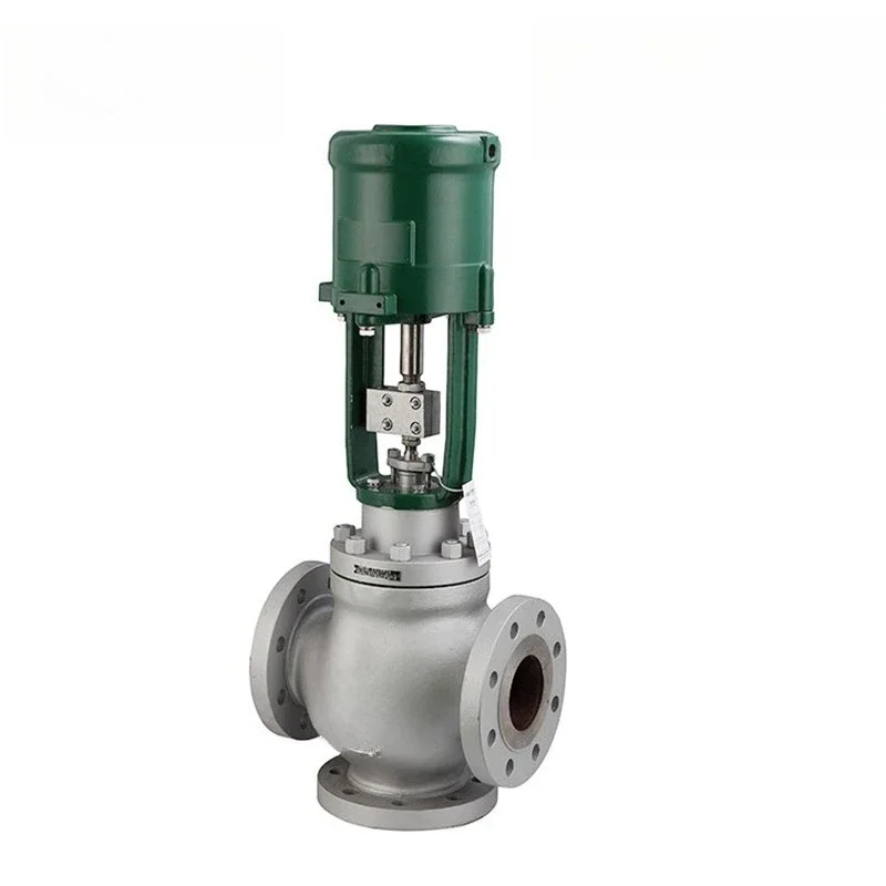 Electric control valve Three-way high temperature electronic output signal 4-20mA split-flow confluence control valve