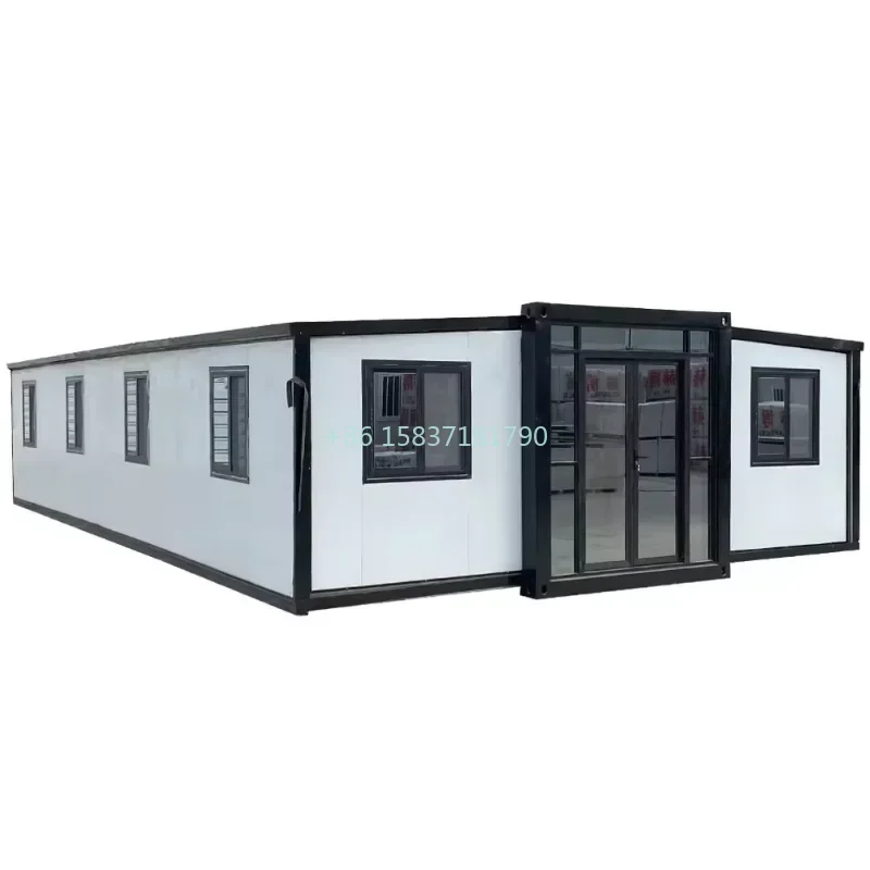 Ultra-Modern Tiny Home Container Multifunctional Luxury 20Ft 40Ft Durable Expandable Container Houses with Full Bathroom for USA