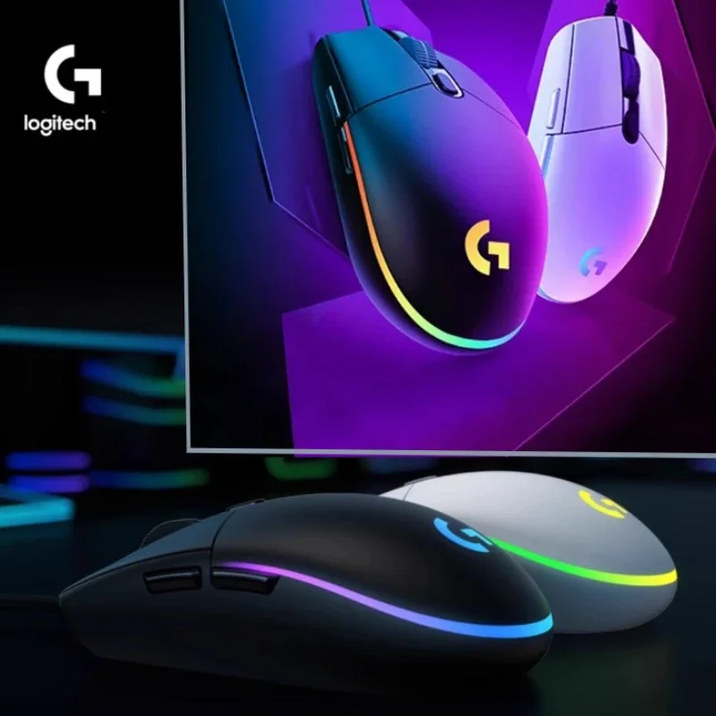 2025 ماوس الألعاب اللاسلكي Logitech G304 بطارية LIGHTSPEED HERO 250 ساعة 12000 ديسيبل متوحد الخواص 6 أزرار قابلة للبرمجة لـ CS2/LOL/PUBG