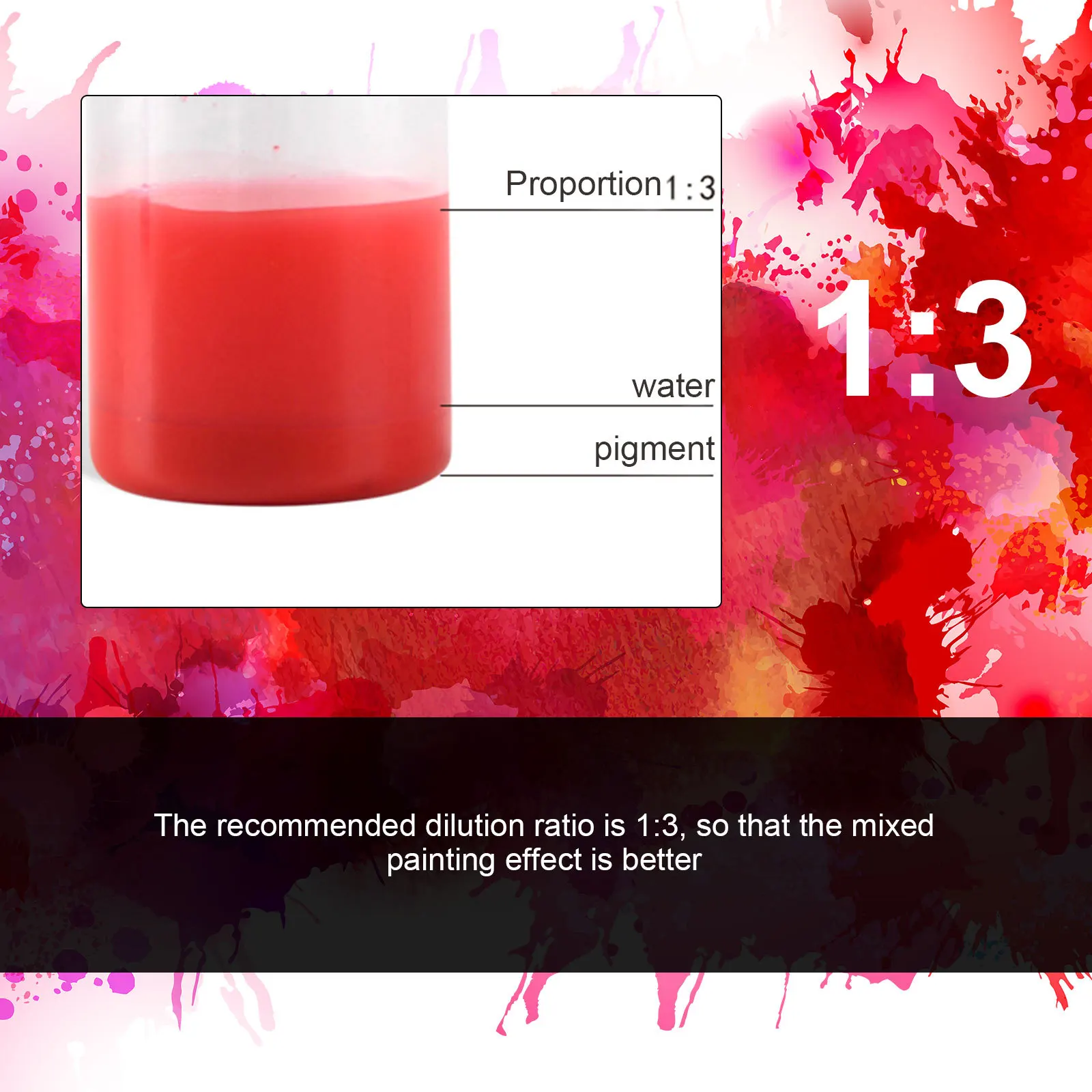 

10pcs Press Button Spray Bottle Plastic Pigment Storage Bottle For Watercolor Acrylic Painting Art Craft Kids Empty Dispenser