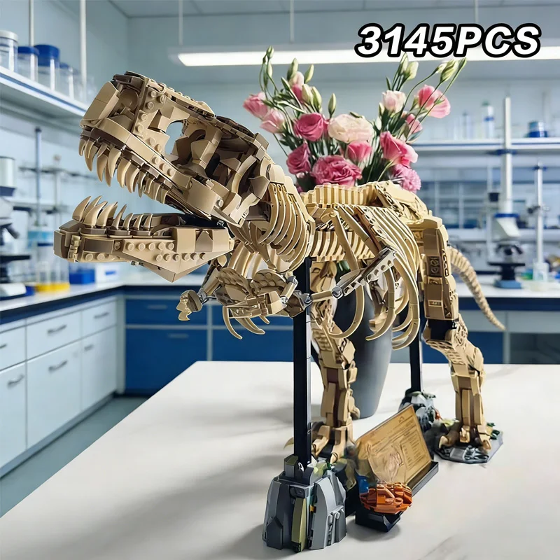 

2025 New Home Decor 76968 Dinosaur Tyrannosaurus Rex Ornament Children's Toy Boy Birthday Gift