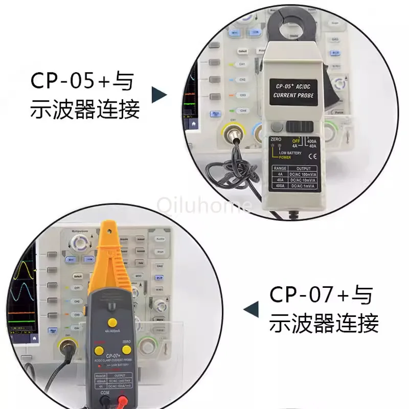 Cp05/Cp07 Oscilloscope Electric Current Probe AC/DC Detection Current Clamp BNC Interface