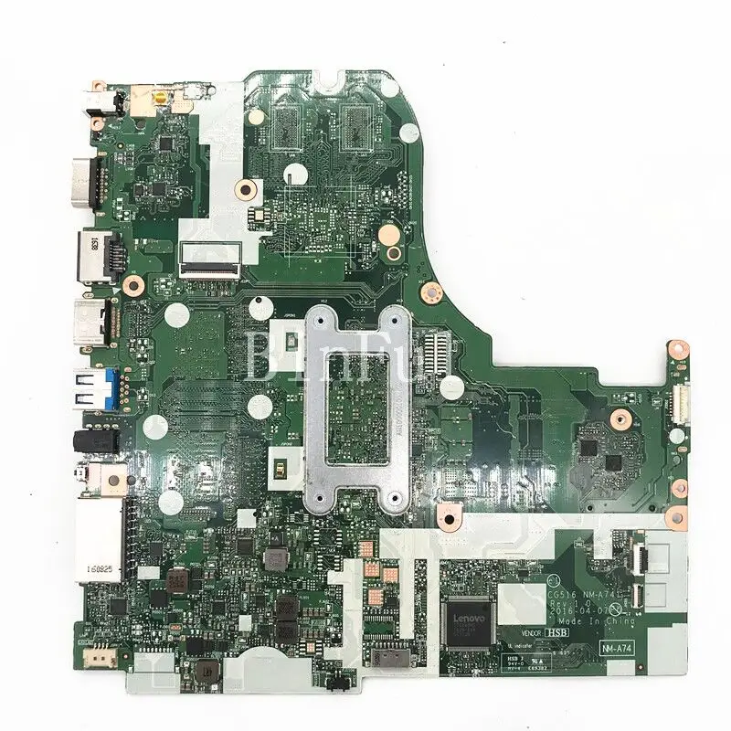 Laptop Motherboard para Lenovo IdeaPad, Mainboard para IdeaPad 310-15ABR CG516 NM-A741, A10-9600P, 100% completo testado funcionando bem