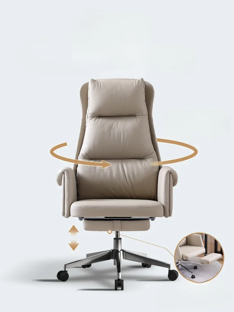 

Luxurious Commerce Office Chair Leather Lounge Computer Home Gaming Chair Boss Executive Sillas De Oficina Office Furniture LVOC