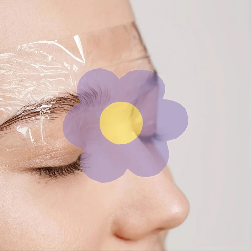 

1 рулон прозрачной пластиковой пленки для микроблейдинга и тату, защитная пленка для перманентного макияжа, аксессуары для татуажа бровей