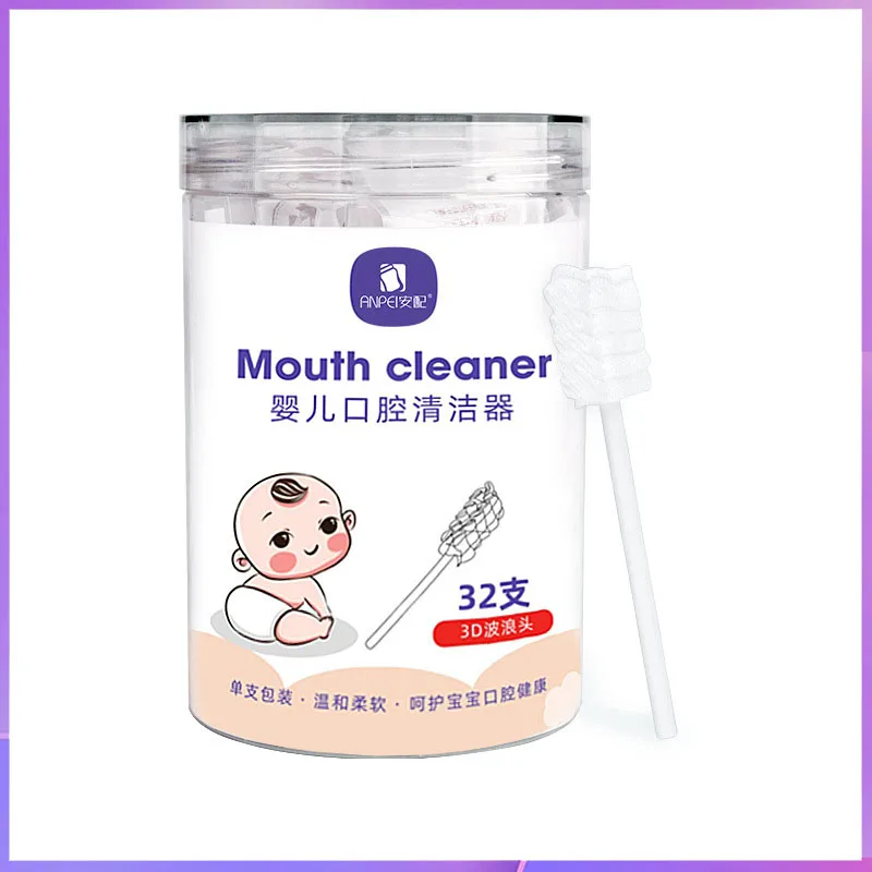 

Baby oral cleaner, gauze, baby teeth, newborn baby brushing, cotton swab, baby toothbrush, tongue coating cleaning