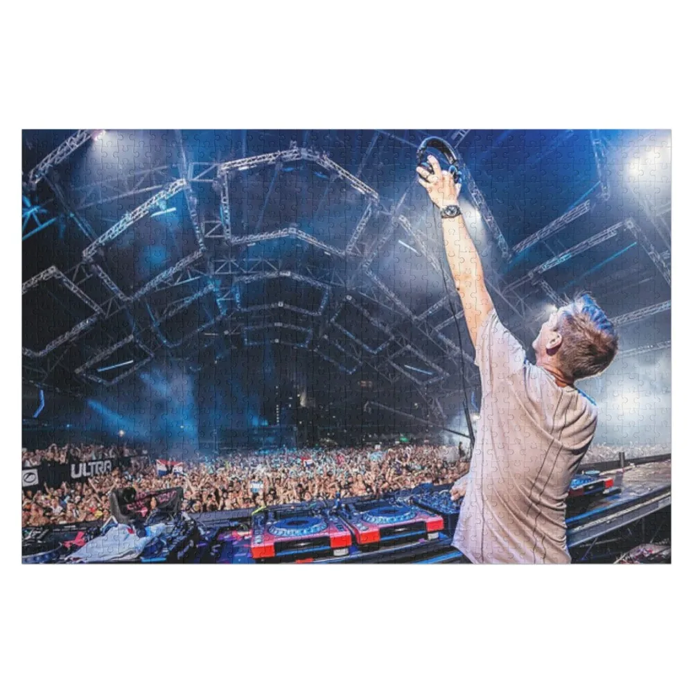 

armin van buuren show Jigsaw Puzzle Baby Toy Wooden Boxes Custom Gifts Custom Gift Puzzle