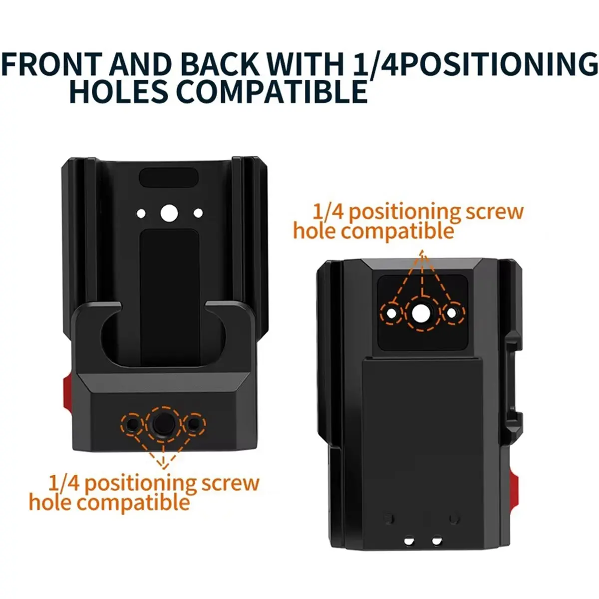 For Pocket 4 /4Pro Protective Frame Camera Expansion Handle Aluminum Case Bracket Base Magnetic Suction Cup