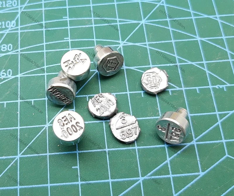 Custom Lead seal Graphic making for Anti-theft Seal Water Meter Electric meter KF SMC