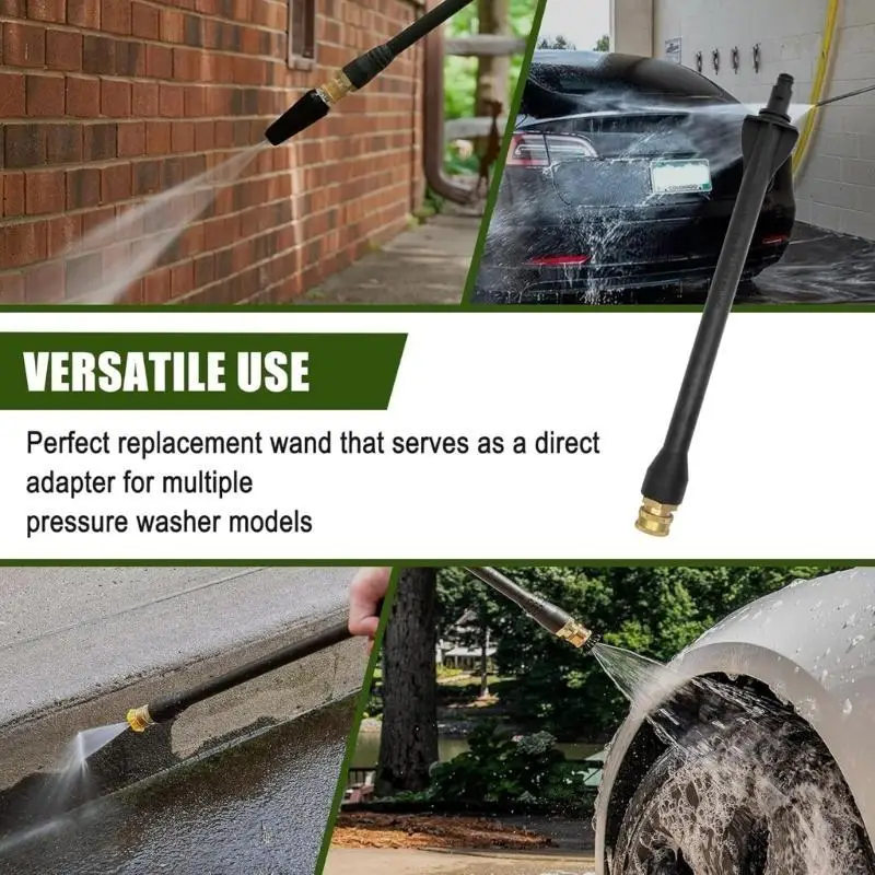 Professional Pressure Washer Wand 1900PSI Weather Resistant With 1/4inch Quick Connector for Car Washing Machine