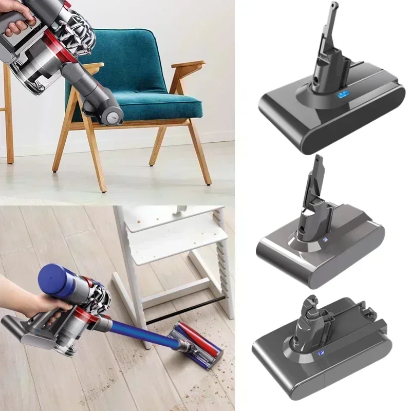 Для пылесоса серии Dyson V6 V7 V8, аккумуляторная батарея SV07 SV09 SV10 DC58 DC31 DC34 Absolute Fluffy Animal Pro Bateria