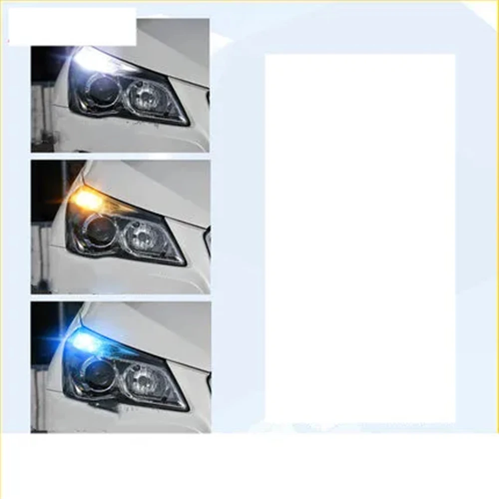 Car LED DRL Daytime Running Light for Suzuki ciaz alivio with turn yellow signal blue night driving lamp 2pcs