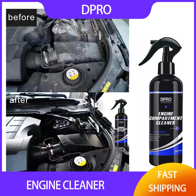 

Dpro Engine Bay Cleaner Engine Compartment Auto Shine Protector Powerful Decontamination Cleaning Car Care Car Detailing VM-05