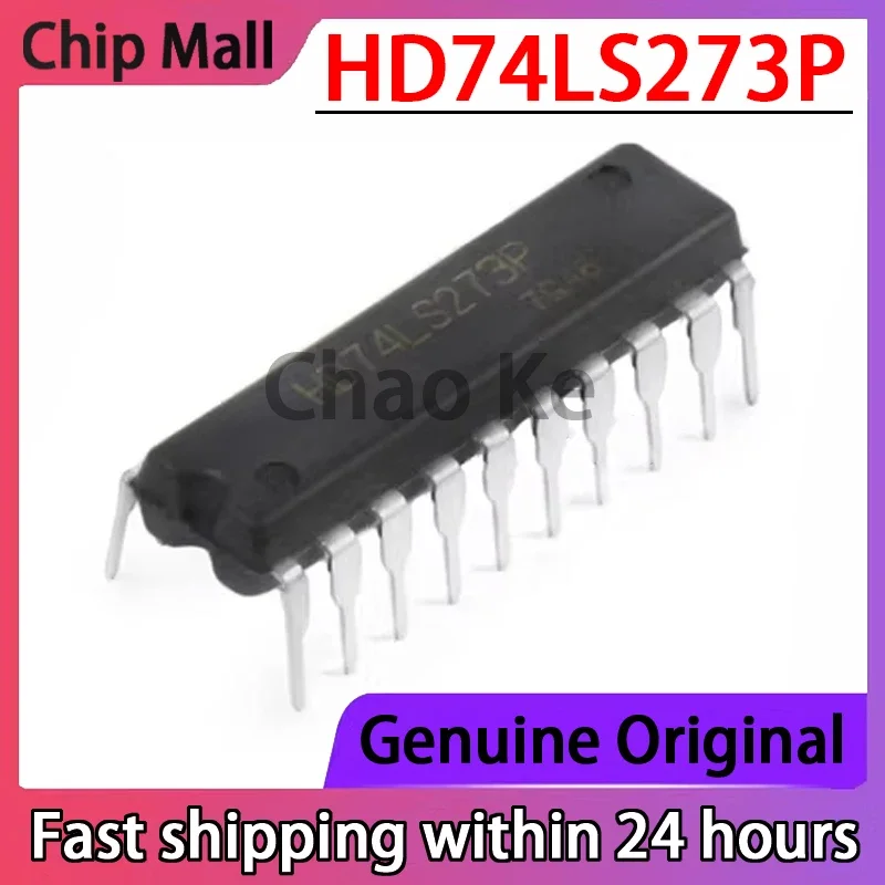 

2 шт. Новые HD74LS273P 74LS273P DIP, общие 8-битные триггеры с синхронным сбросом, в наличии