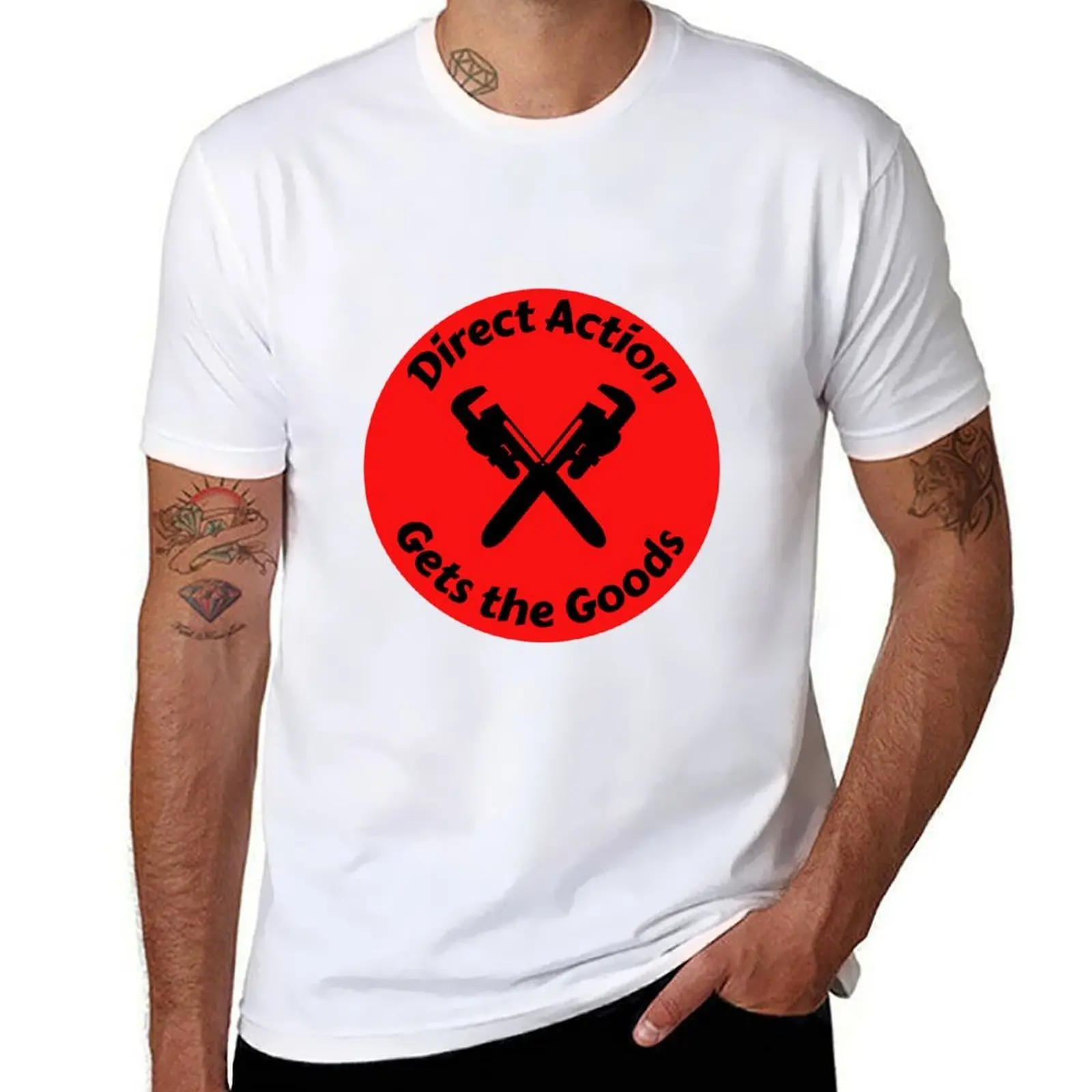 

Direct Action Gets The Goods T-Shirt man tshirt mens graphic t shirts T-Shirt
