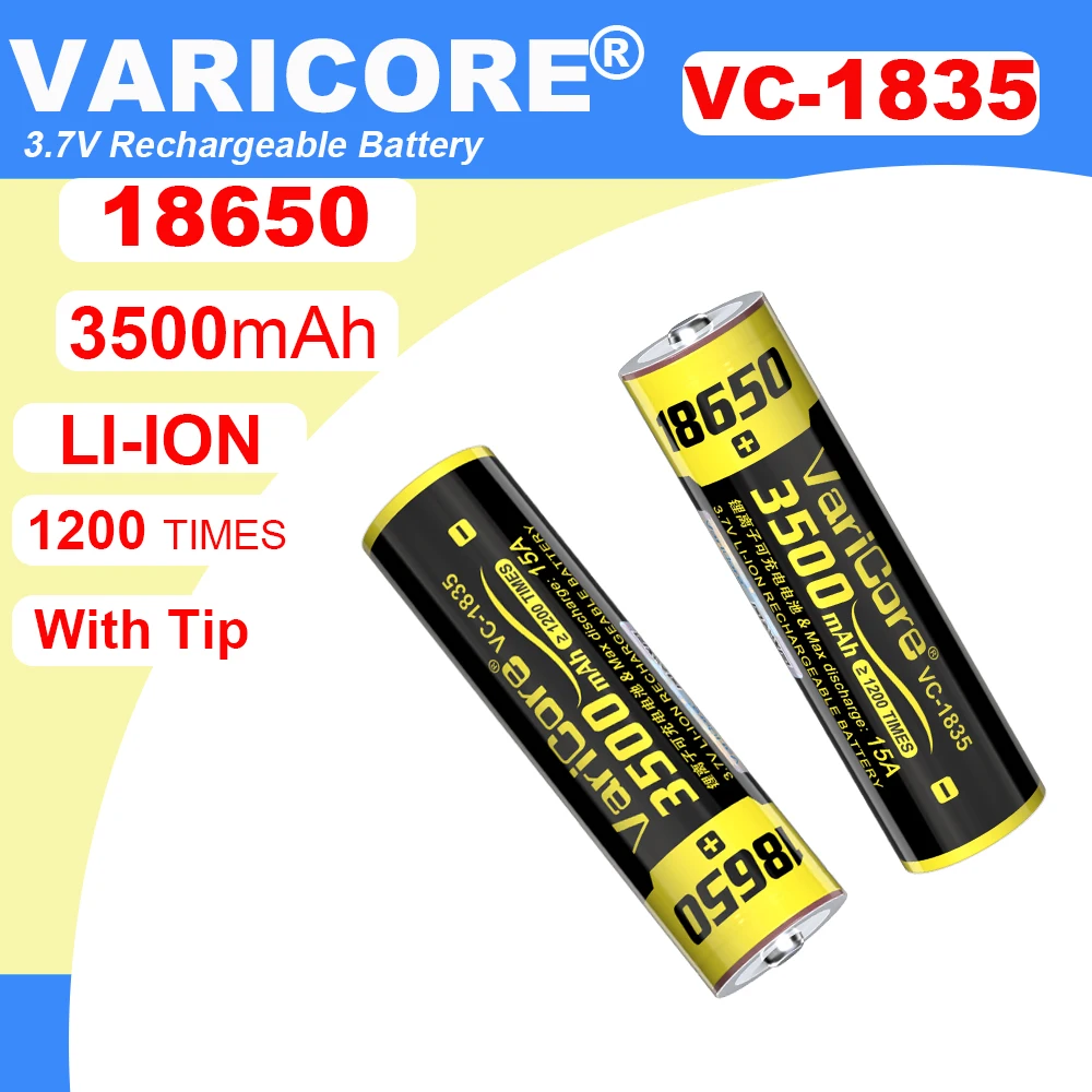

Фонарик, 18650, 3,7 в, 3400 мАч