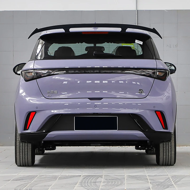 

Spoiler Real Glossy Black Carbon Fiber Rear Wing Car Styling Sport Accessories ABS Material Body Kit For BYD Dolphin 2021-2023